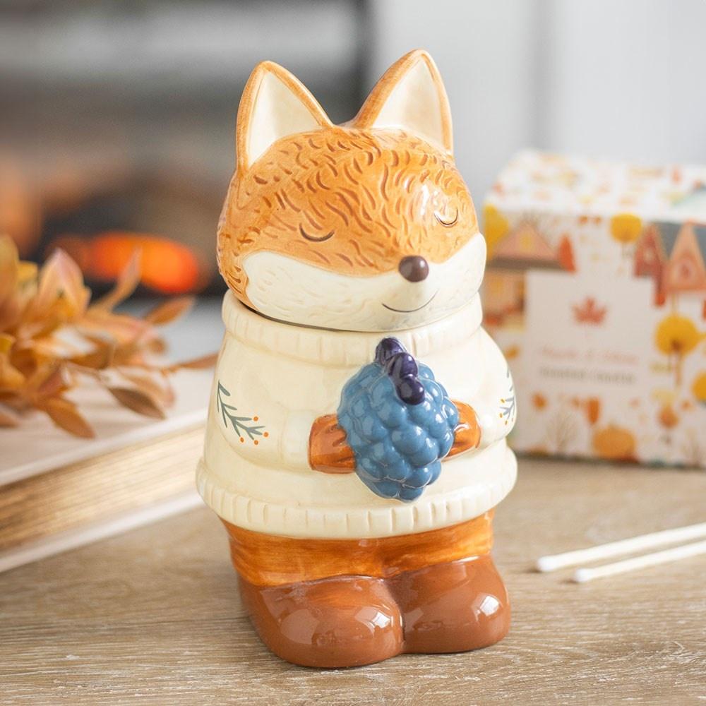 Something Different - Flynn Fox and Wax Warmer Oil burner - Multicolours